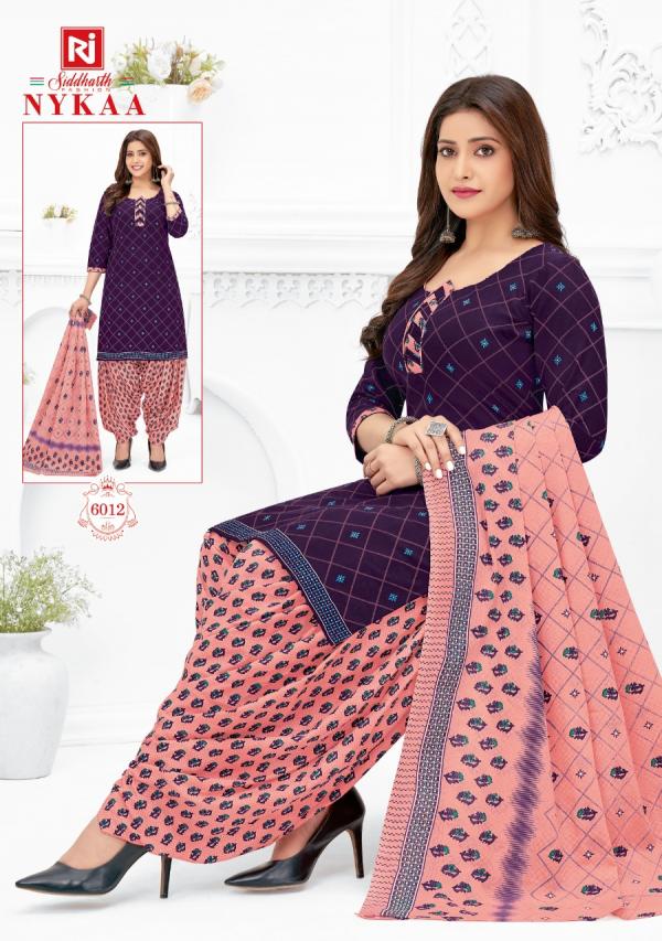 Siddharth Nykaa Vol-6 Cotton Designer Readymade Suit 